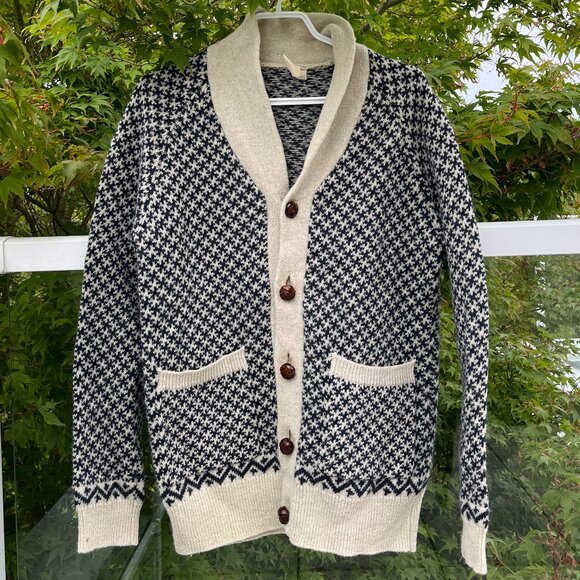 vintage men's cardigan - Picture 1 of 10